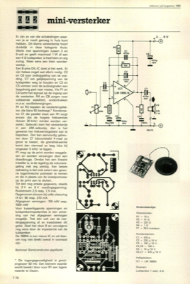 mini-versterker