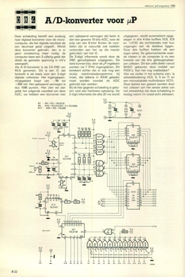 A/D-konverter voor µP