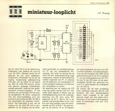 miniatuur-looplicht