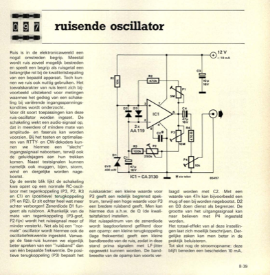 ruisende oscillator