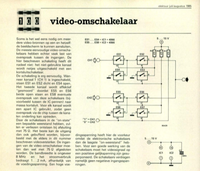 video-omschakelaar