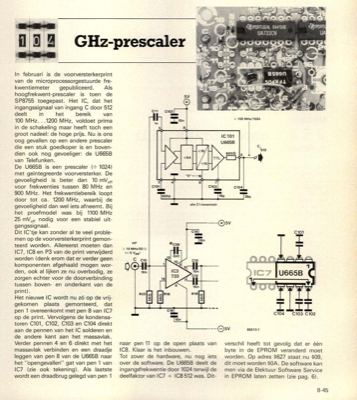 GHz-prescaler