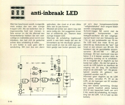 anti-inbraak LED