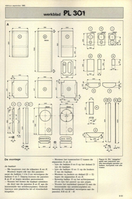 werkblad PL 301