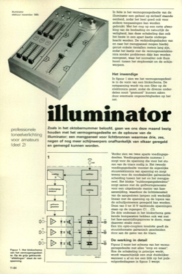 illuminator (2) - professionele toneelverlichting voor amateurs