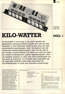 kilo-watter (1) - duizend watt hifi