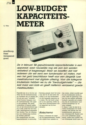 low-budget kapaciteitsmeter - goedkoop, maar verrassend goed