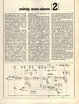 zuinig auto-alarm