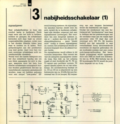 nabijheidsschakelaar (1) - signaalgever