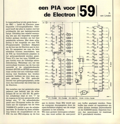 een PIA voor de Electron