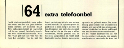 extra telefoonbel