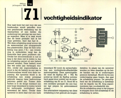 vochtigheidsindikator