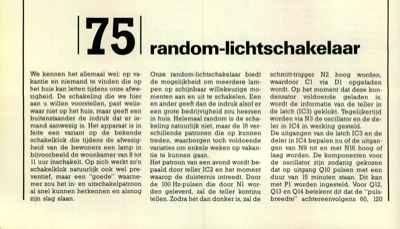 random-lichtschakelaar