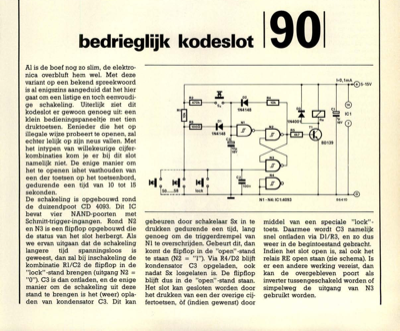 bedrieglijk kodeslot