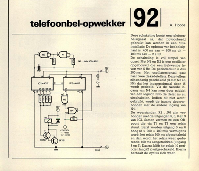 telefoonbel-opwekker