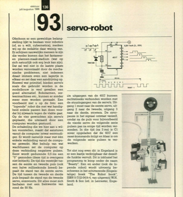 servo-robot