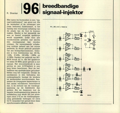 breedbandige signaal-injektor