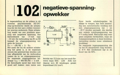 negatieve-spanning-opwekker