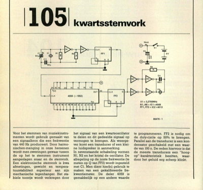 kwartsstemvork