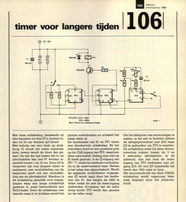 timer voor langere tijden