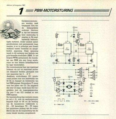 PBM-motorsturing