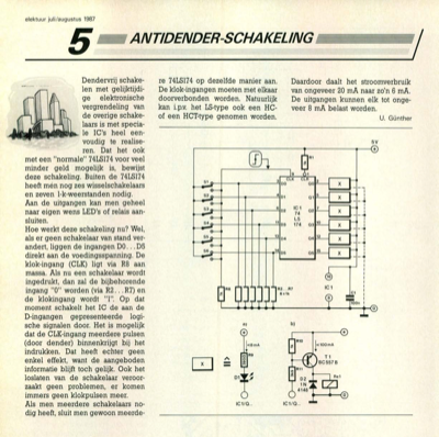 antidender-schakeling