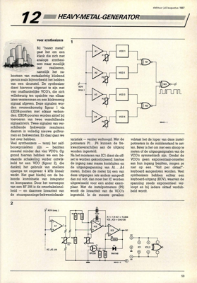 heavy-metal-generator - voor synthesizers