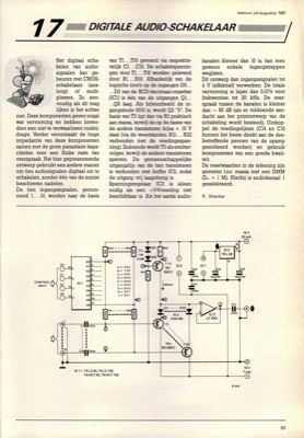 digitale audio-schakelaar