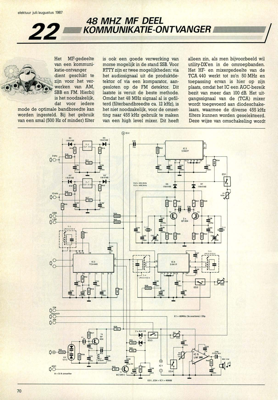 48-MHz-MF-deel voor kommunikatie-ontvanger