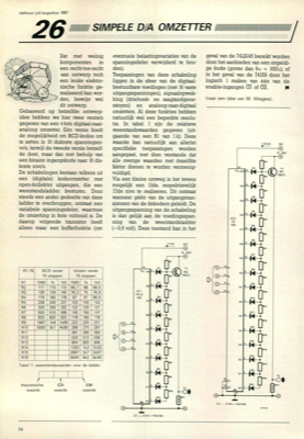 simpele D/A-omzetter