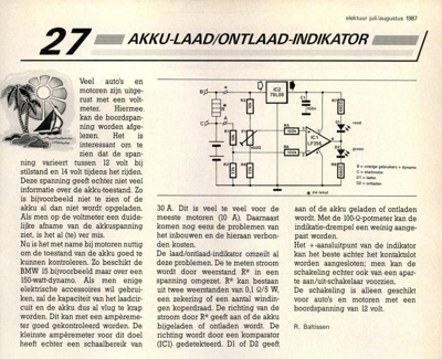 akku-laad/ontlaad-indikator