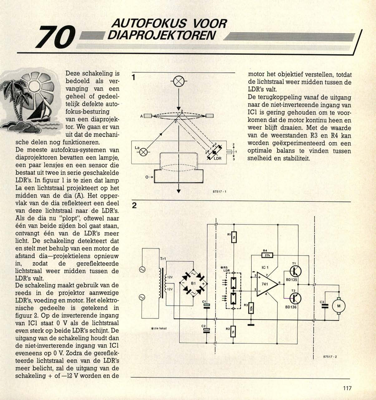 autofokus voor diaprojektoren