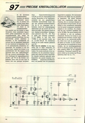 precisie kristaloscillator