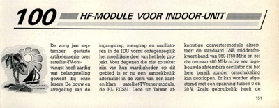 HF-module voor indoor-unit