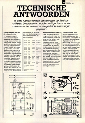 technische antwoorden