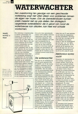 waterwachter - waakt terwijl u wast