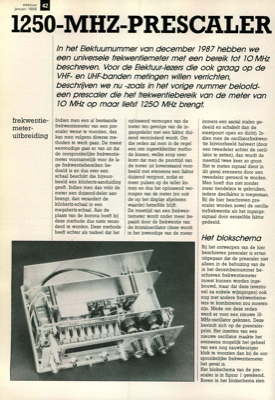 1250-MHz-prescaler - frekwentiemeter-uitbreiding