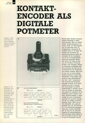 kontakt-encoder als digitale potmeter