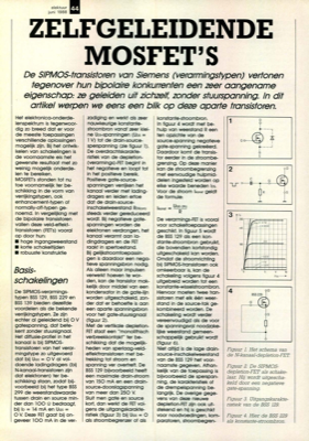 zelfgeleidende MOSFET's