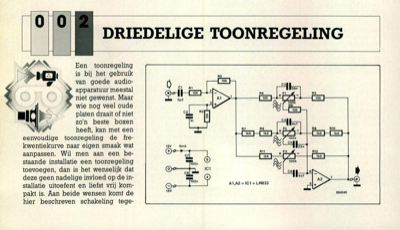 driedelige toonregeling