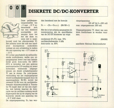 diskrete DC/DC-konverter