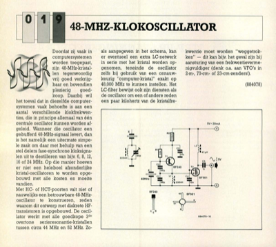 48-MHz-klokoscillator