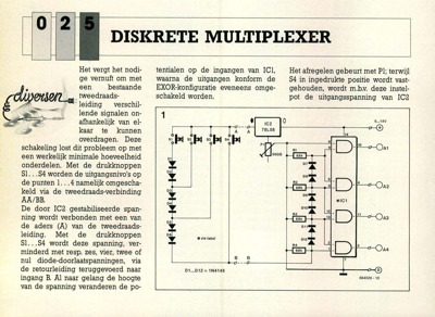 diskrete multiplexer