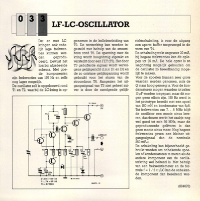 LF-LC-oscillator