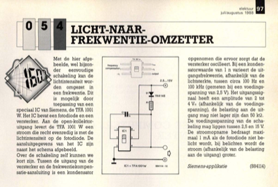 licht-naar-frekwentie-omzetter