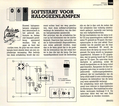 softstart voor halogeenlampen