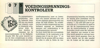 voedingsspanningskontroleur