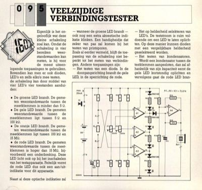 veelzijdige verbindingstester