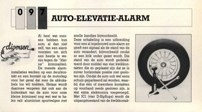 auto-elevantie-alarm