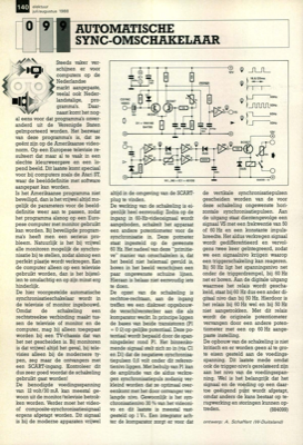 automatische sync-omschakelaar